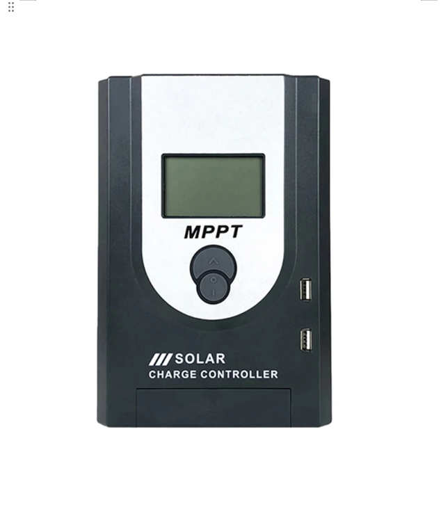 40A MPPT Solar Charge Controller 12V 24V Auto  with LCD Display