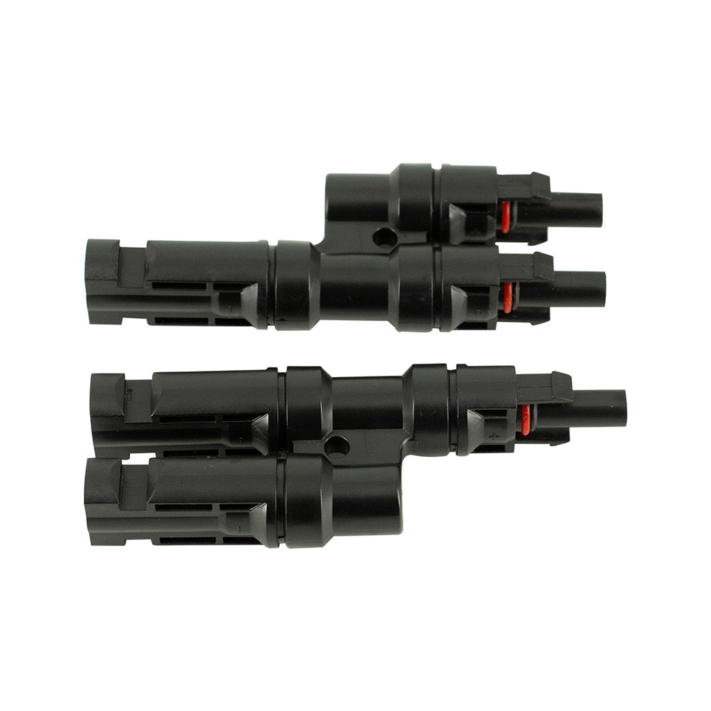 IP67 2 to 1 T Branch PV Connector TUV approved FFM or MMF 100% PP0 2.5mm sq~6.0mm TF0168