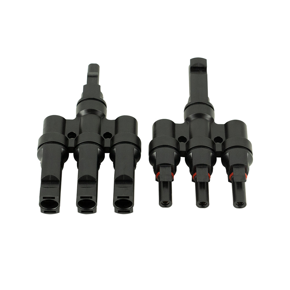 IP67 3to1 T Branch PV Connector manufactuers TUV IP67 PV PV Connector For Solar Cable 2.5/4/6 mm