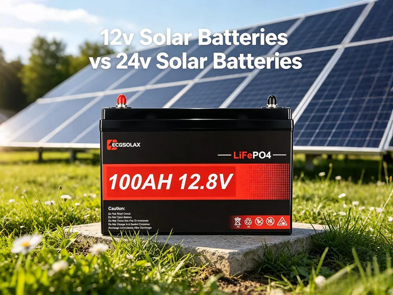 12v vs 24v Solar Batteries