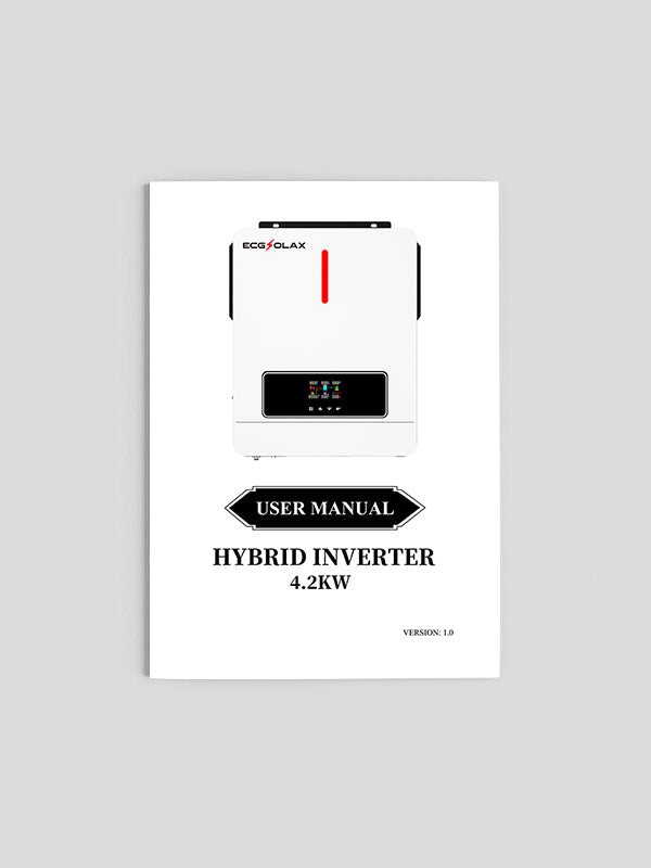 4200W DC 24V AC 220V Pure Sine Wave All-in-One Solar Inverter – ECGSOLAX