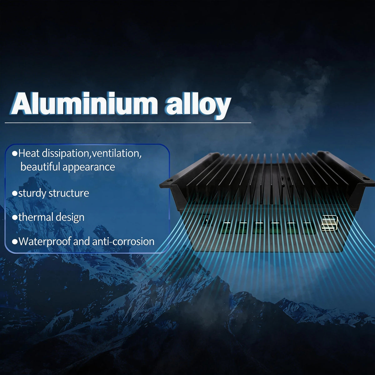 40A 12V/24V/36V/48V AUTO MPPT Solar Charge Controller