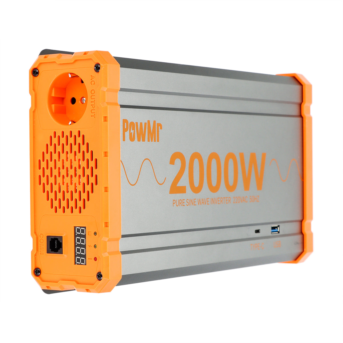 2000W DC 12V AC 220V EU Power Inverter