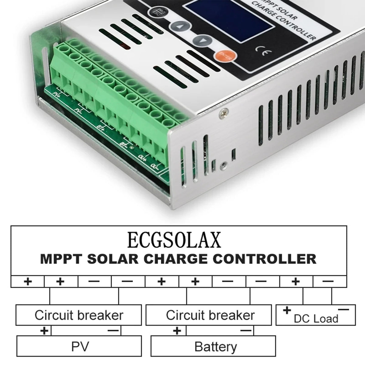 60A MPPT Solar Charge Controller for Solar Energy Systems-9