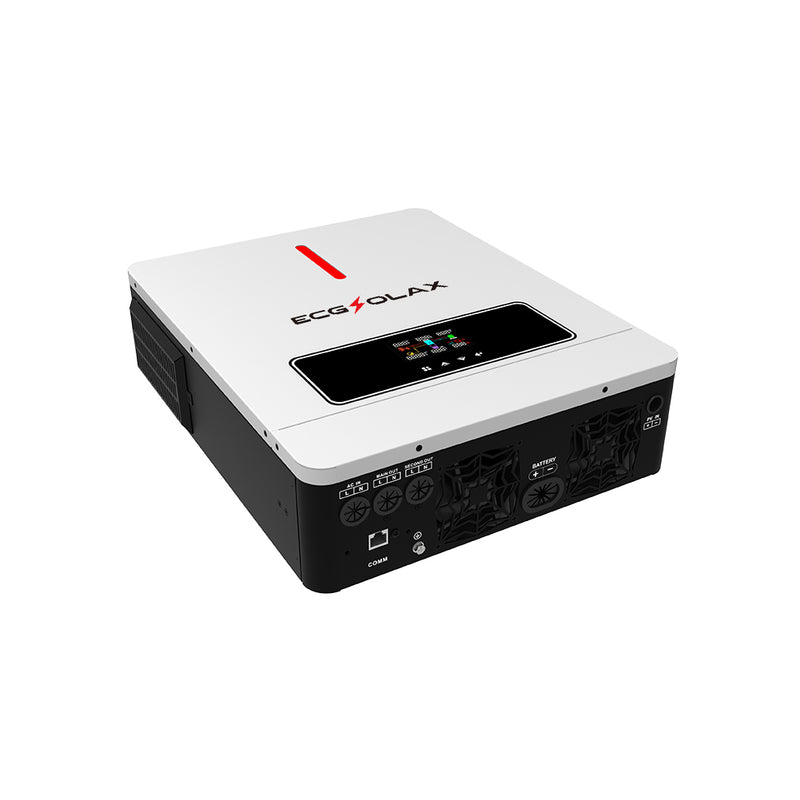 6200W DC 48V AC 220V Pure Sine Wave All-in-One Solar Inverter