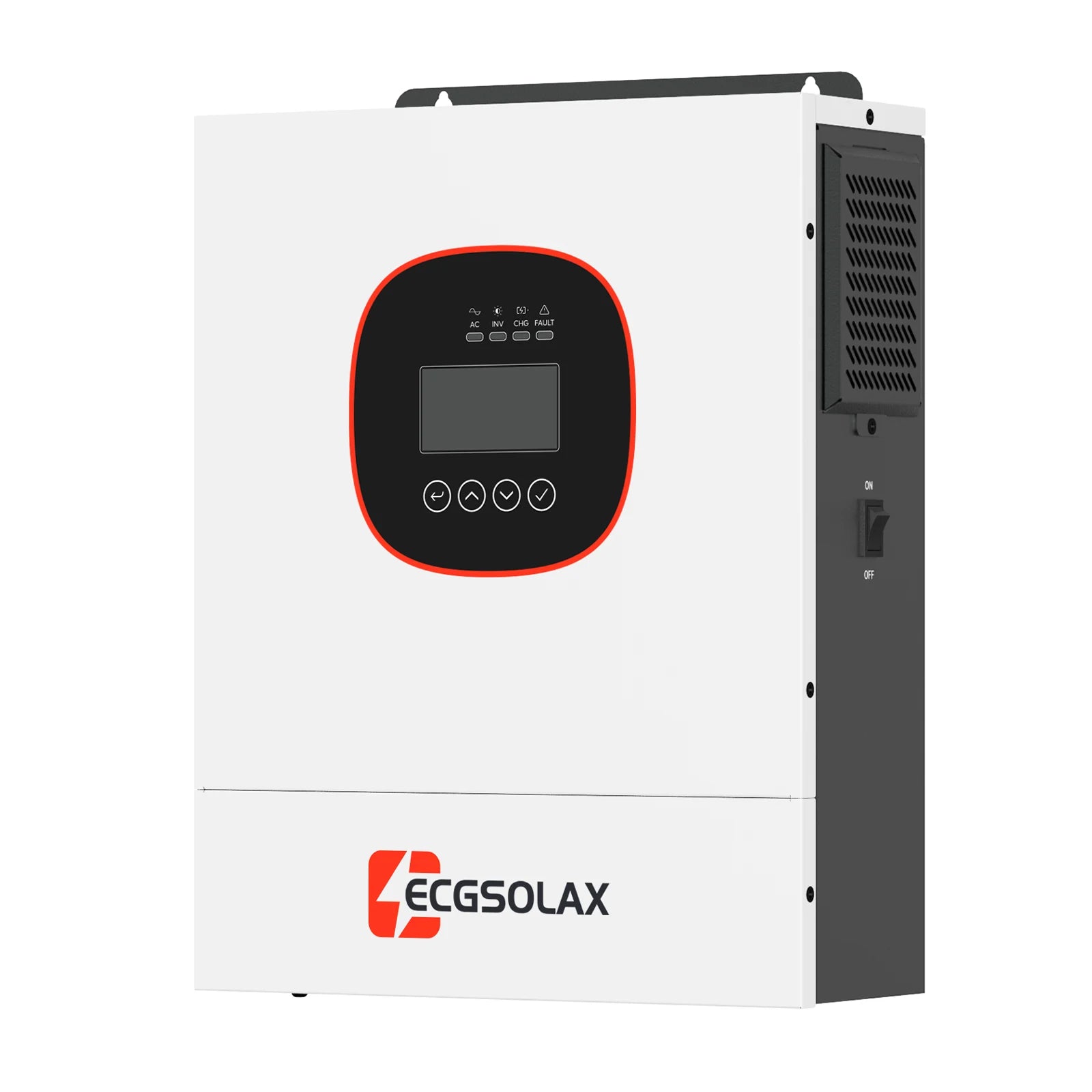 2kW 12V Hybrid Solar Inverter with MPPT, Off-Grid All-in-One Solar