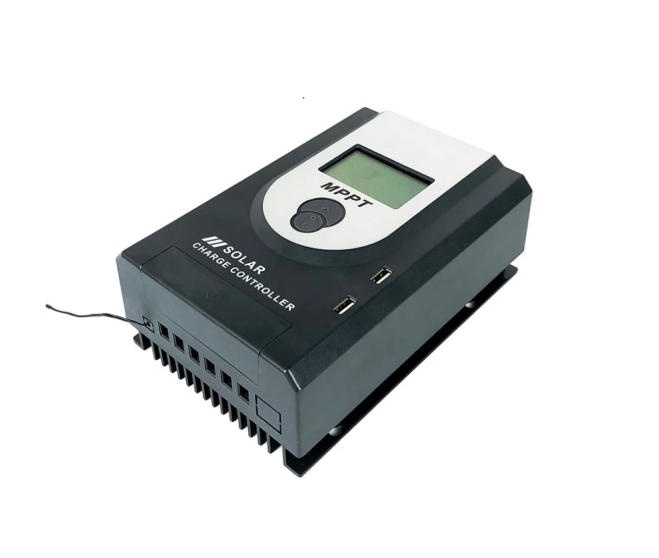 40A MPPT Solar Charge Controller 12V 24V Auto  with LCD Display
