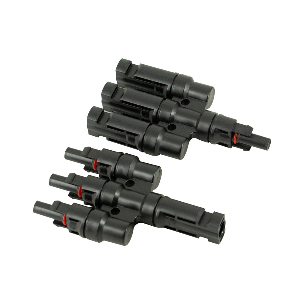 IP67 3to1 T Branch PV Connector manufactuers TUV IP67 PV PV Connector For Solar Cable 2.5/4/6 mm