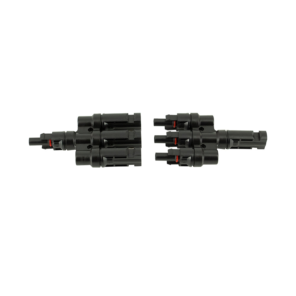 IP67 3to1 T Branch PV Connector manufactuers TUV IP67 PV PV Connector For Solar Cable 2.5/4/6 mm