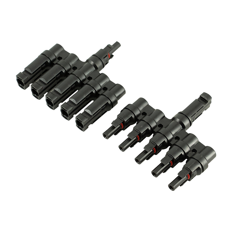 IP67 5 To 1 Branch Connector PV Connector Male And Female For Solar Panel System TF0168 Solar